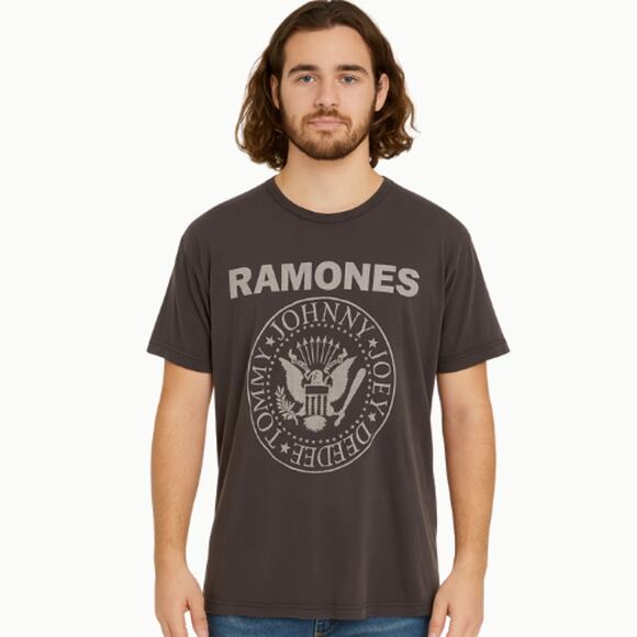 Vintage The Ramones Band Tee in Gray – EUC Size Small - Picture 1 of 3